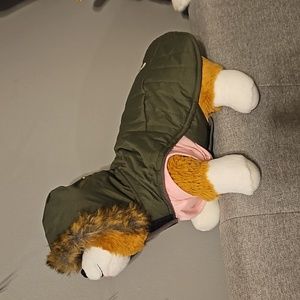 EDDIE BAUER PET COAT SMALL